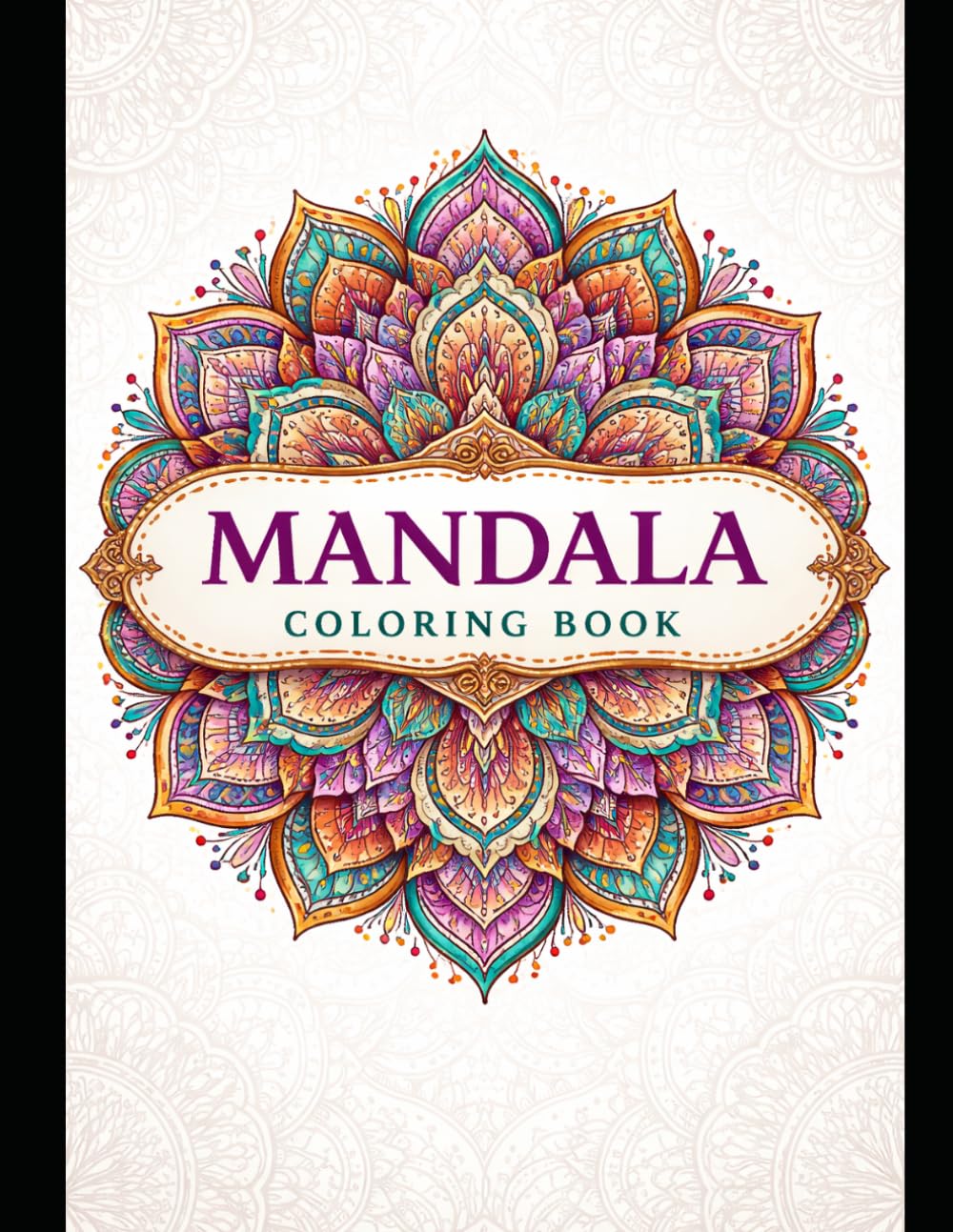 Mandala coloring book (Colorare con)