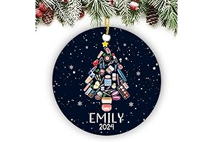 Personalized Makeup Ornament for Christmas Tree 2024