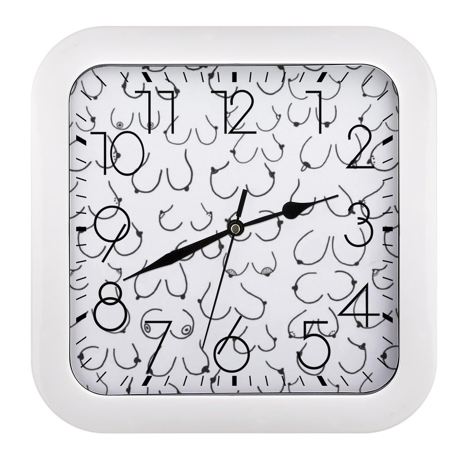 Amazon.co.jp: 掛け時計 おっぱい ちぶさ 漫画 壁掛け時計 かけ時計