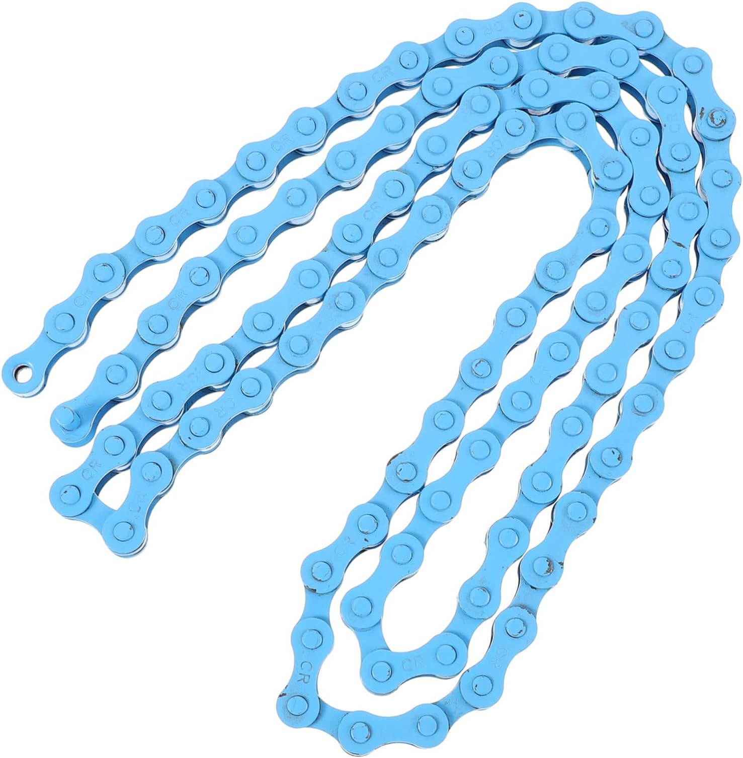 Yardwe Bicycle Chain Racing Bike Chain Metal Bike Chain Mountain Bike Chain Anti Rust Bicycle Road Bike Chain Sturdy Bike Chain Detachable Bike Chain for Bike Bikes Cycling Steel Major