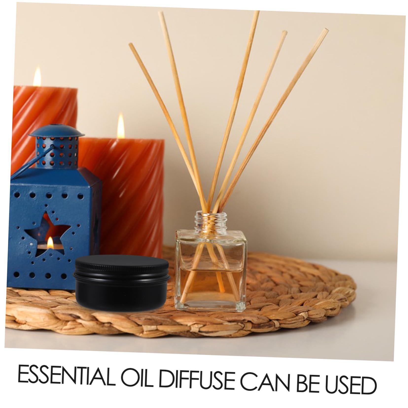 Baluue 5sätze Aromadiffuser Aus Holz Für Schlafzimmer Und Büro Essenzielle Öle Diffusor Mit Led-licht Raumluftbefeuchter Für Meditation Und Yoga Hochwertige Verarbeitung Für