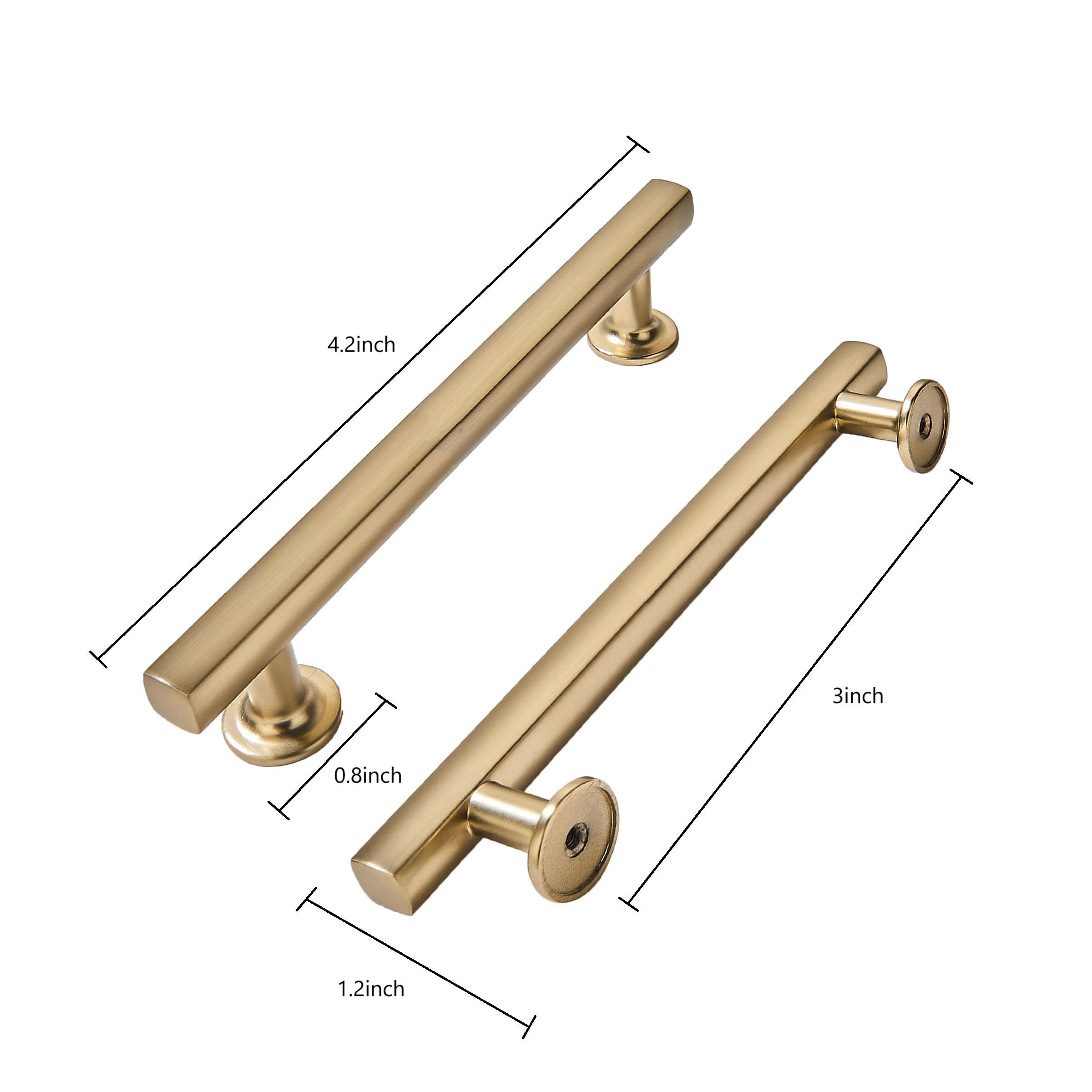 Bar Champagne Bronze Cabinet Pull - 297, 3 in (76 mm) — KHTUMEWARE
