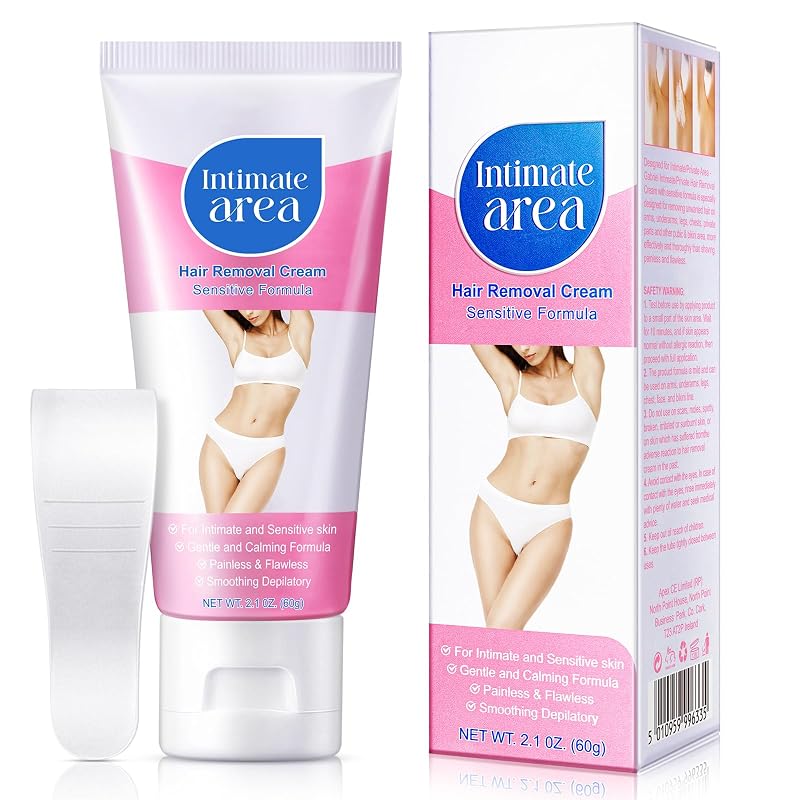 Creme depilatório YHFGTTIO para uso corporal, com espátula