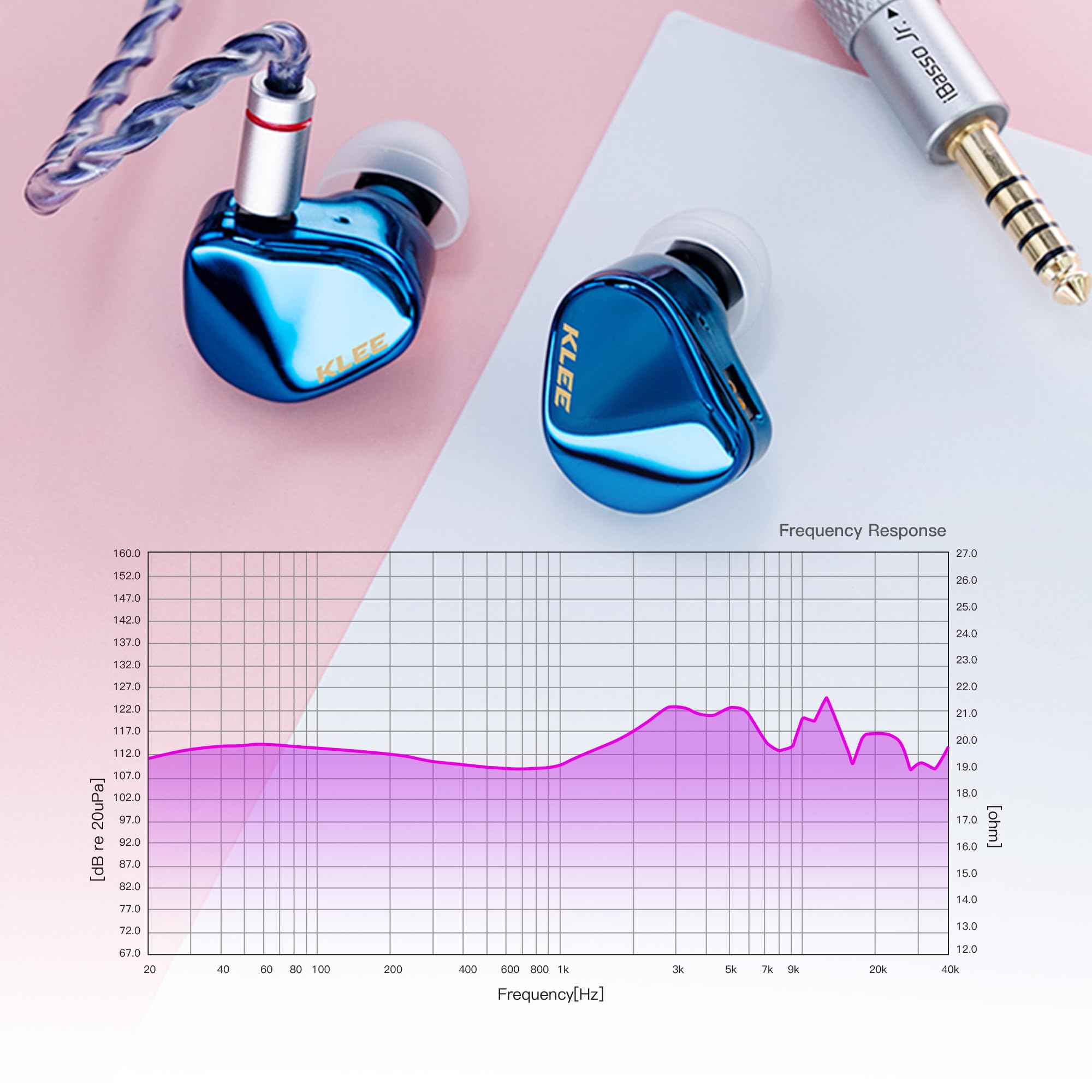 iBasso Jr. KLEE Ibasso Junior Clay Dynamic Driver IEM Earphones