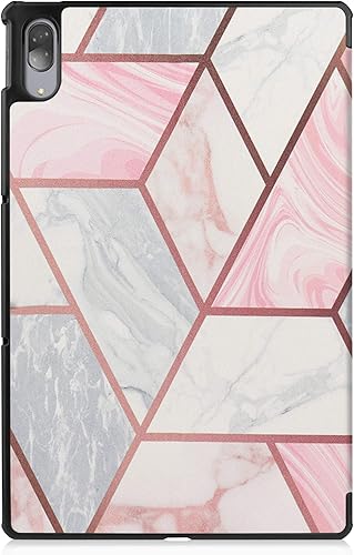 Miniatura 7 de Gylint Funda para Lenovo Tab P11 Pro, plegable folio ultrafino Smart PU Funda de cuero para Lenovo Tab P11 Pro 11.5 pulgadas TB-J706F Geometría