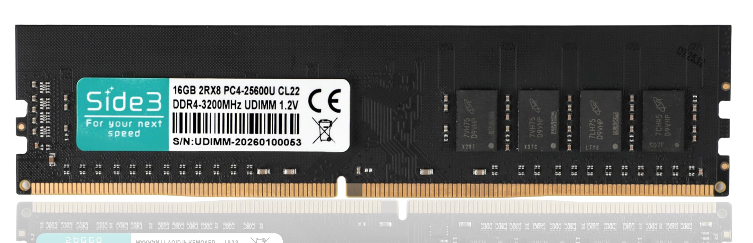 Amazon.co.jp: Side3 DELL 増設 デスクトップPC用メモリ DDR4-3200MHz