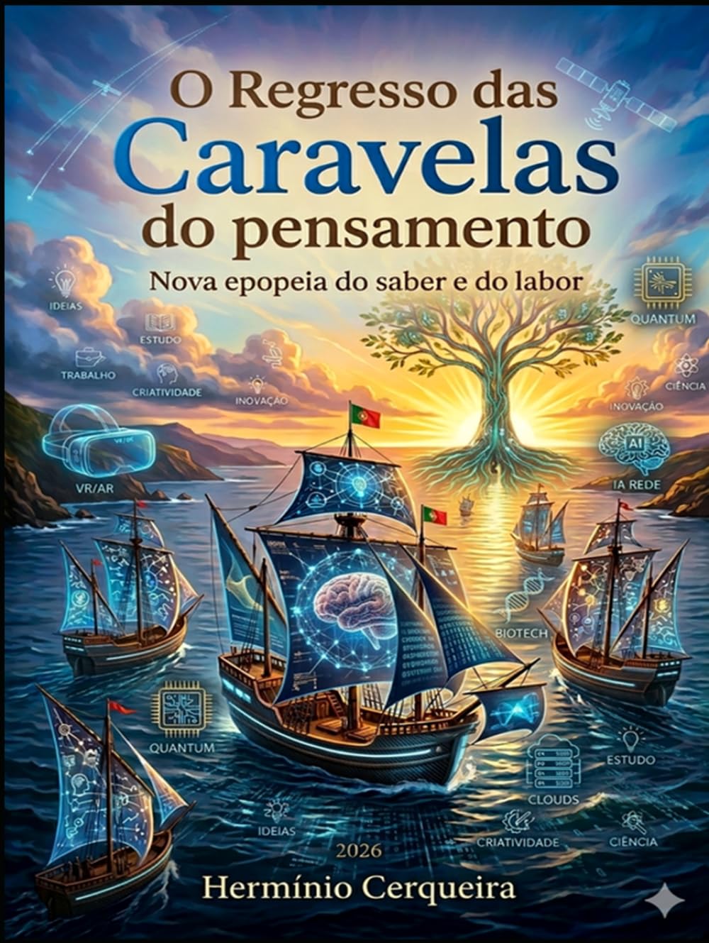 O REGRESSO DAS CARAVELAS DO PENSAMENTO: Nova Epopeia do Saber e do Labor (HERMINIO CERQUEIRA - OS MEUS LIVROS & eBOOKS)