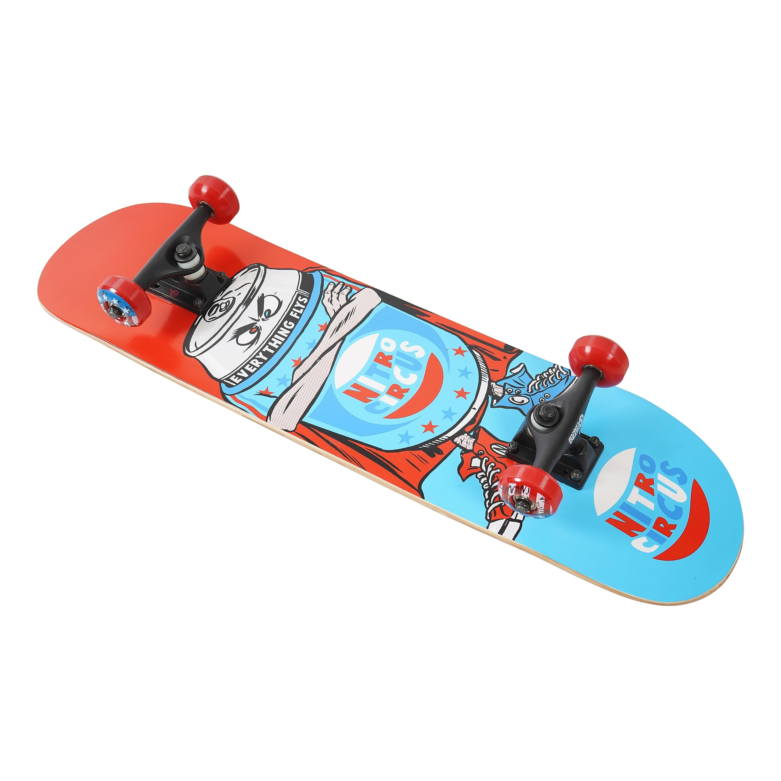 Amazon.com : Nitro Circus Red Skateboard, Complete, (31