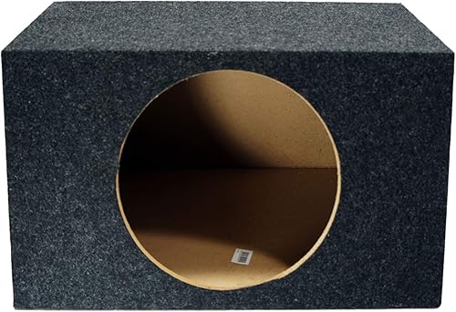Miniatura 2 de American Sound Connection Audio para coche solo 12" subwoofer sellado Salnted Hatchback estéreo subbox recinto