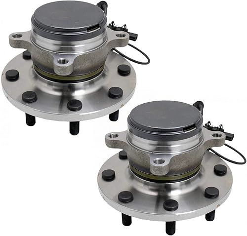 Vista 1196 de TRQ Juego de 2 rodamientos y bujes de rueda trasera izquierda y derecha compatible con Ford Expedition 2007-2010 Lincoln Navigator 2007-2010