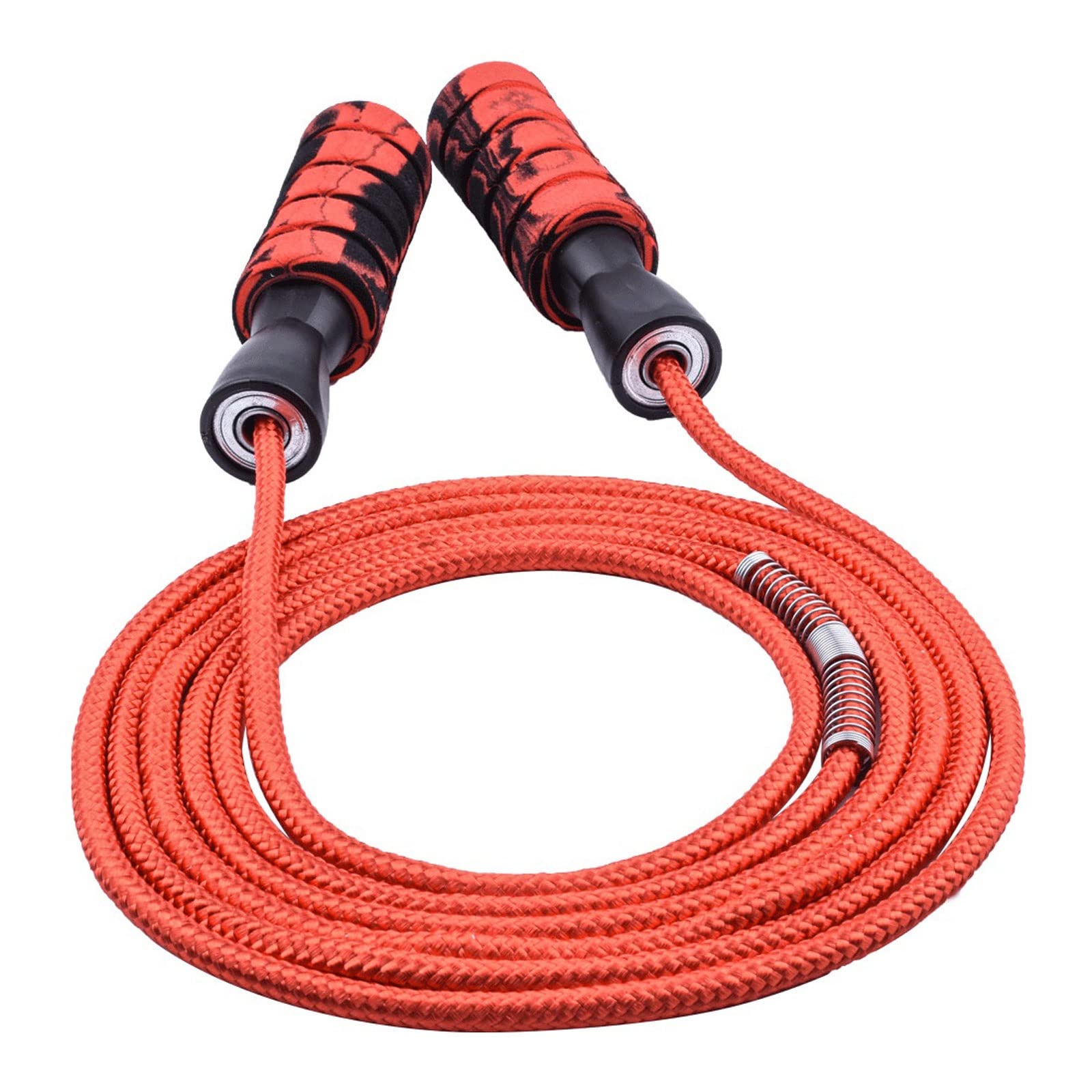 XIANGFATS Cuerda Saltar Speed Jump Rope Professional Men Women Cable de Gimnasio Alimento de Alambre de Acero omitiendo Cuerdas Ajuste de Fitness Cuerdas