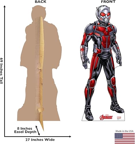 Miniatura 2 de Gráficos avanzados de Marvel's Avengers Assemble, Tamaño natural, Cartón, para levantarse., talla única