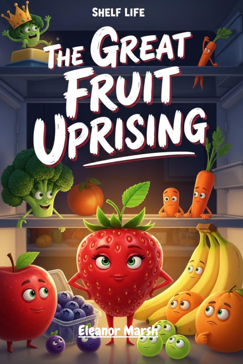 The Great Fruit Uprising: A Hilarious Chapter Book About Strawberries, Bananas, and the Funniest Refrigerator Finale Ever (The Fridge Files)