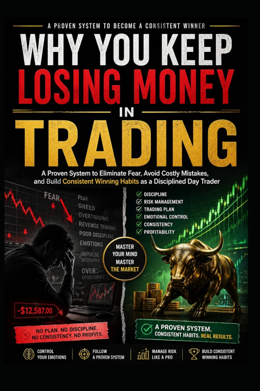 Why You Keep Losing Money in Trading: A Proven System to Eliminate Fear, Avoid Costly Mistakes, and Build Consistent Winning Habits as a Disciplined Day Trader
