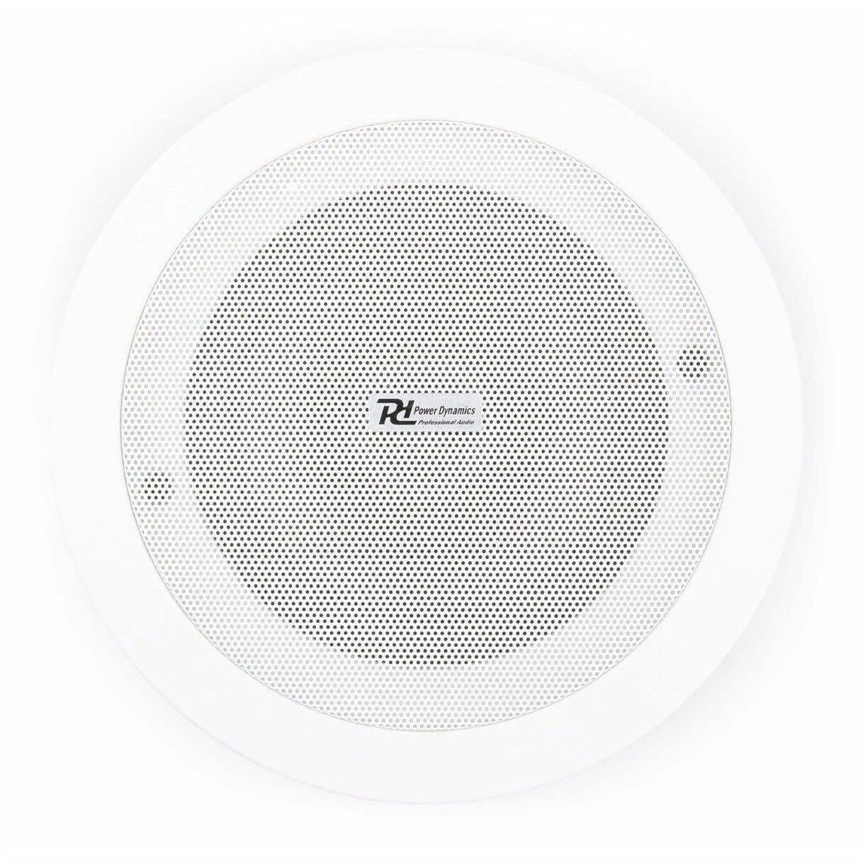 Power Dynamics CSBT60-2 Enceintes Bluetooth Plafond 5,25" 120W 8 Ohms Paire Blanc