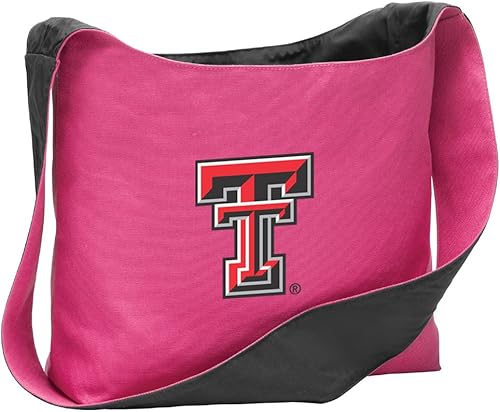 Texas Tech Bolso tote CUTE Texas Tech Red Raiders Bandolera Estilo Sling, Rosado