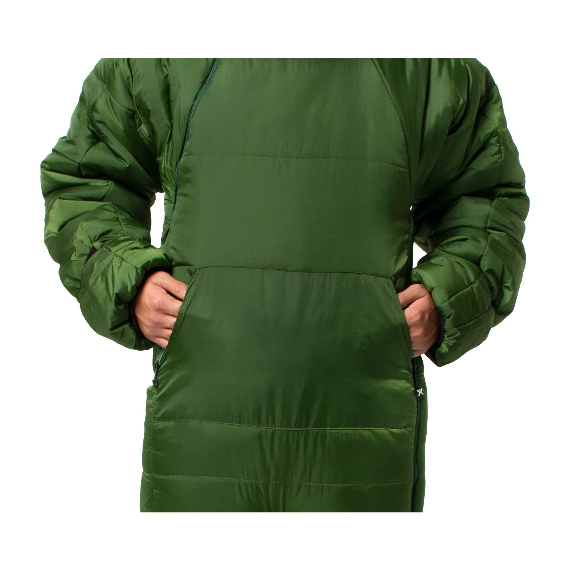 Selk'bag Origineller Tragbarer Schlafsack-Anzug für Outdoor und Indoor - Camping, Wandern, Reisen