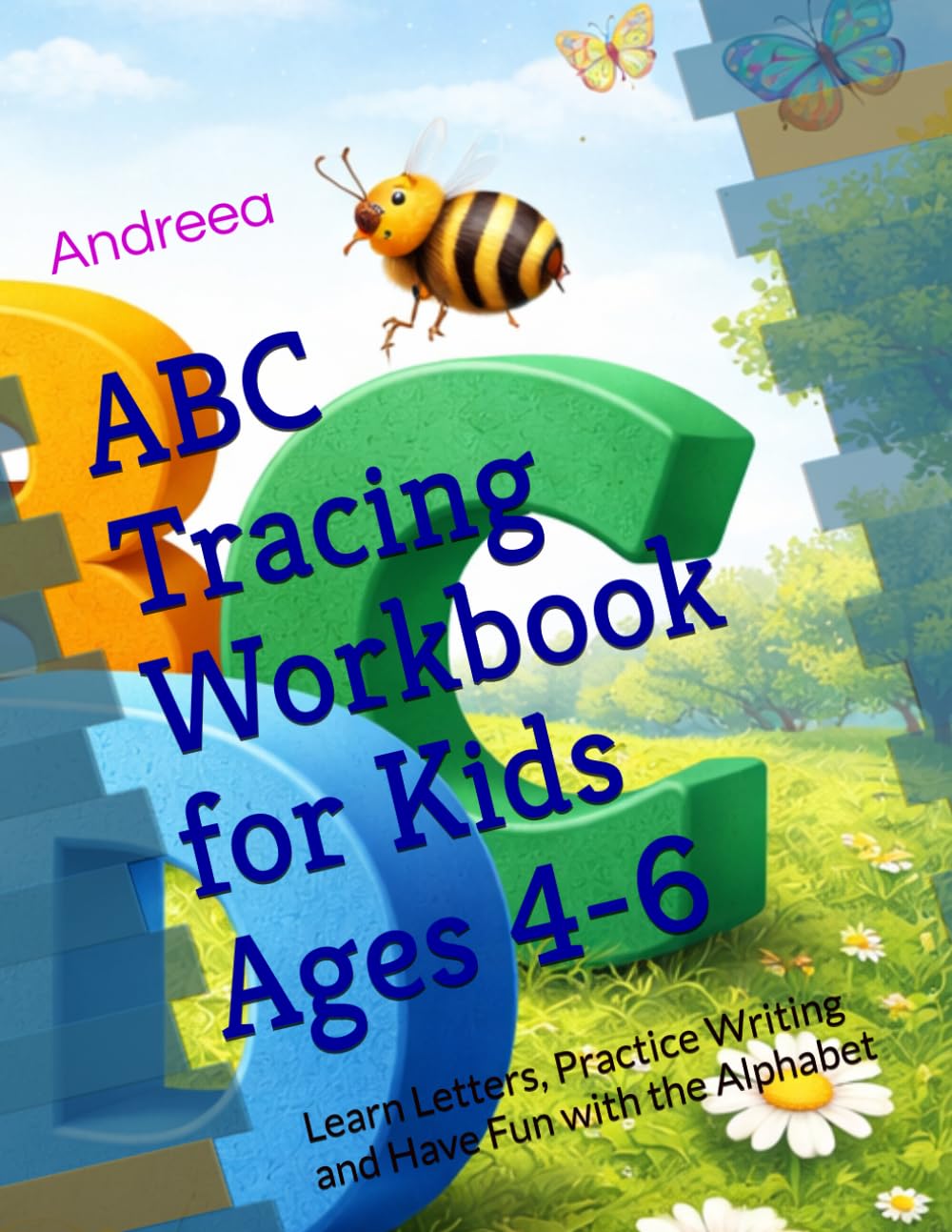 ABC Tracing Workbook for Kids Ages 4-6: Learn Letters, Practice Writing and Have Fun with the Alphabet
