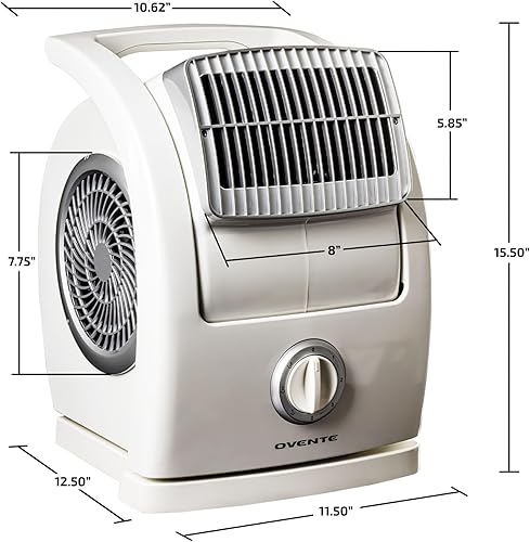 Miniatura 6 de Ventilador de pie giratorio Ovente BF74Cool Breeze