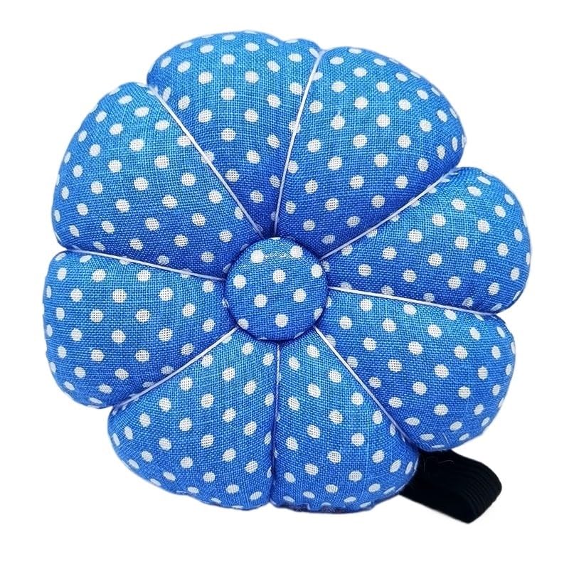 Pin de calabaza for cojín, herramienta alfiletero tela, almacenamiento agujas coser DIY, práctico accesorio costura con aguja muñeca impresa, 2 uds Para BisuteríA Bordado Y Bricolaj(002)