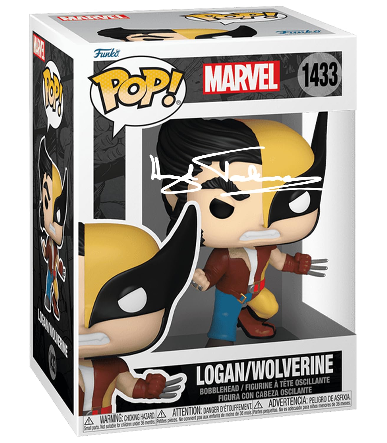 Hugh Jackman Logan/Wolverine #1433 Facsimile Signed Reprint Laser