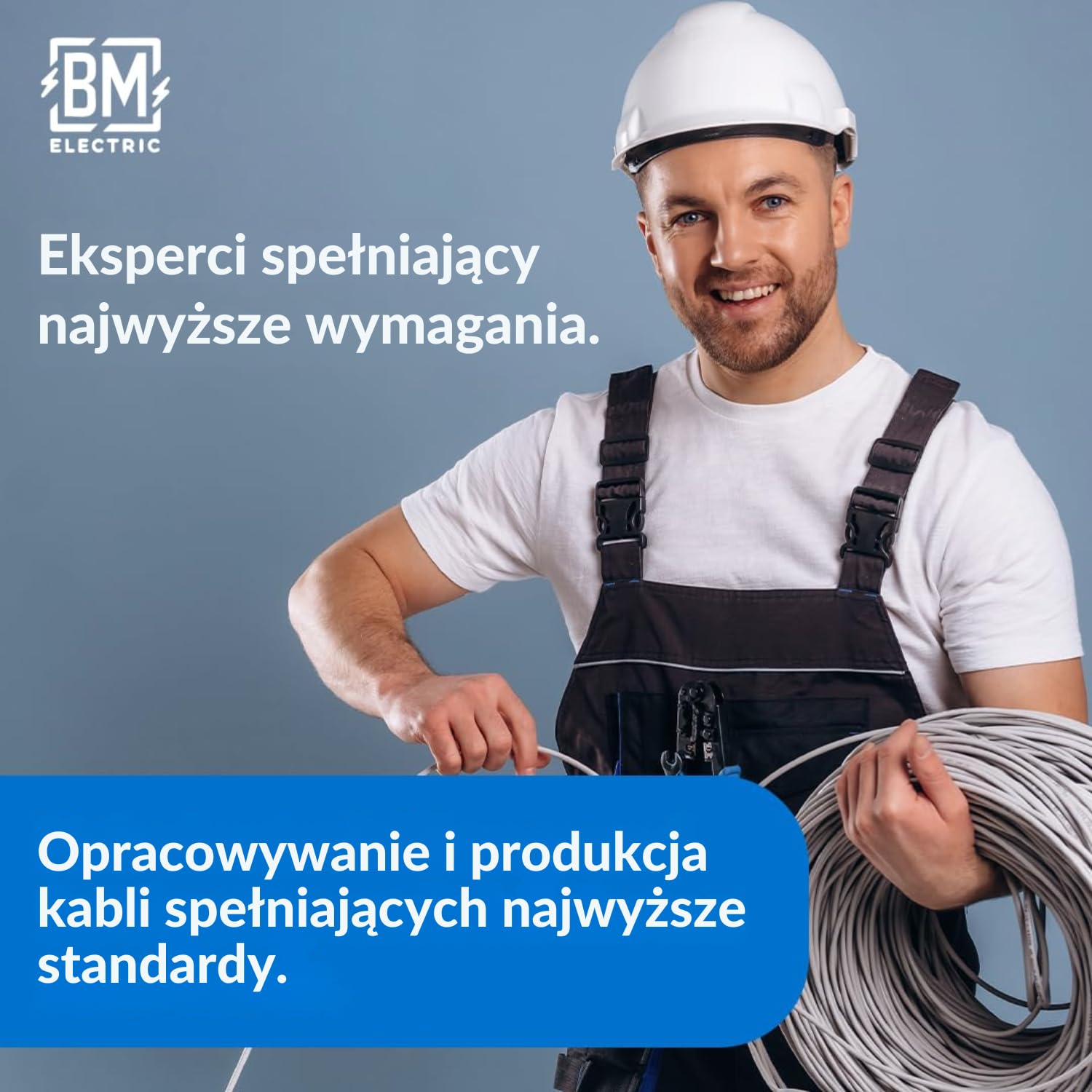 NYM kabel 3 x 1,5 mm² YDYp – kabel zasilający 3-biegunowy, płaski kabel 100 m, 10 x 5 mm, przepust okienny, kabel do wilgotnych pomieszczeń, masywny przewód miedziany, 300/500 V