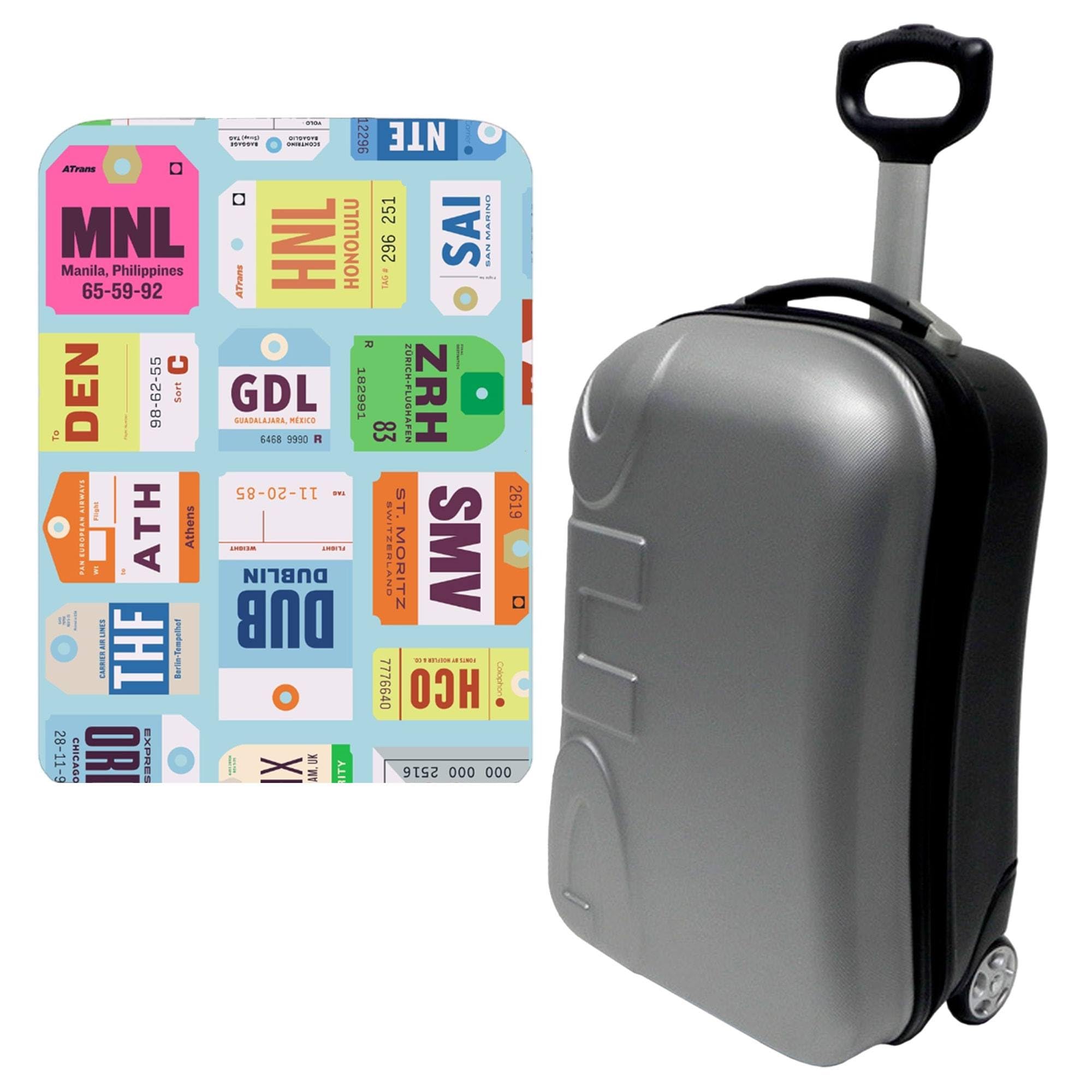 WELL HOME MOBILIARIO & DECORACIÓN Maleta Trolley 20'' de Cabina con Funda Protectora