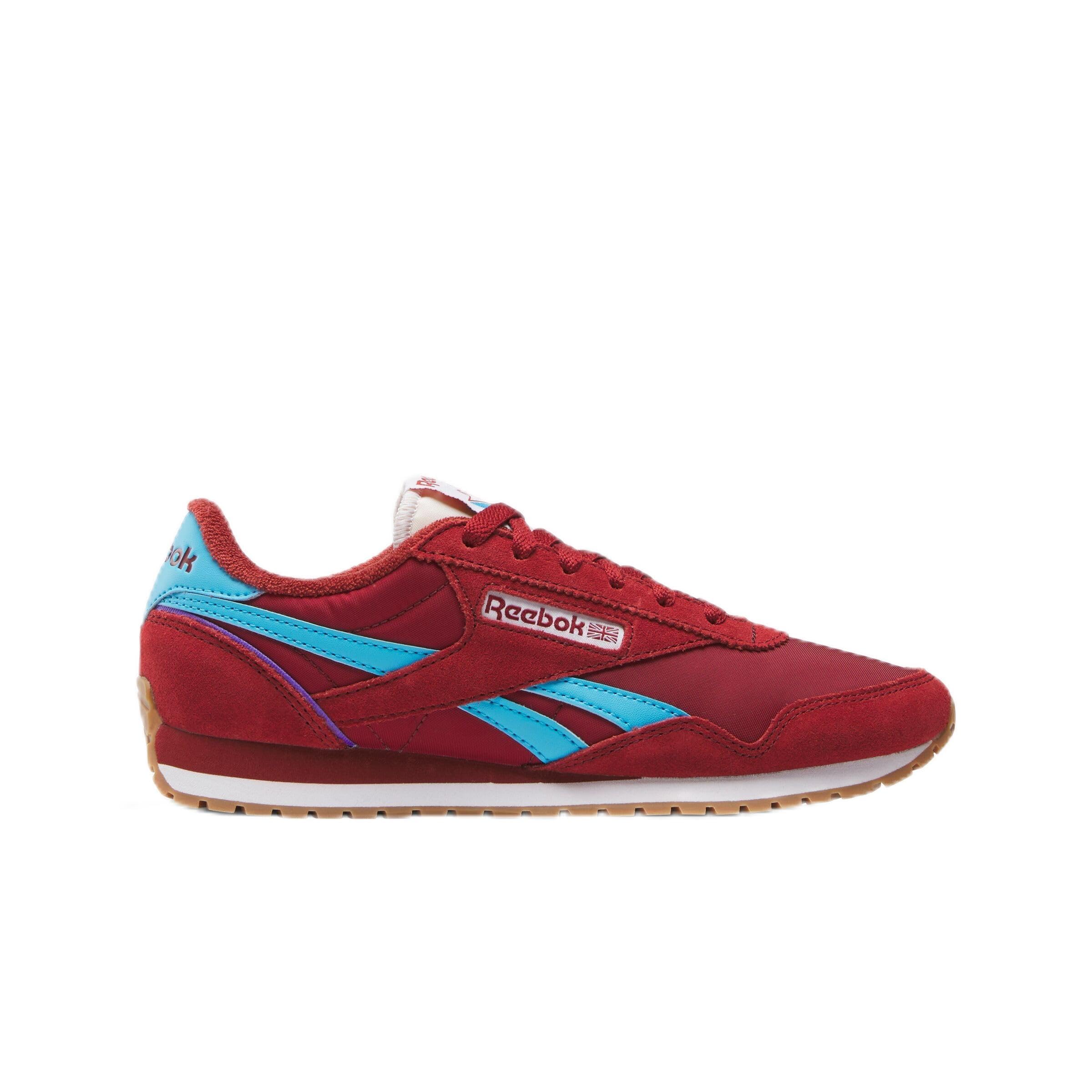 Reebok Women's Classic AZ Trainers, Retro Red/Retro Red/Future Cyan, 38.5 EU, Retro Red Retro Red Future Cyan, 5.5 UK