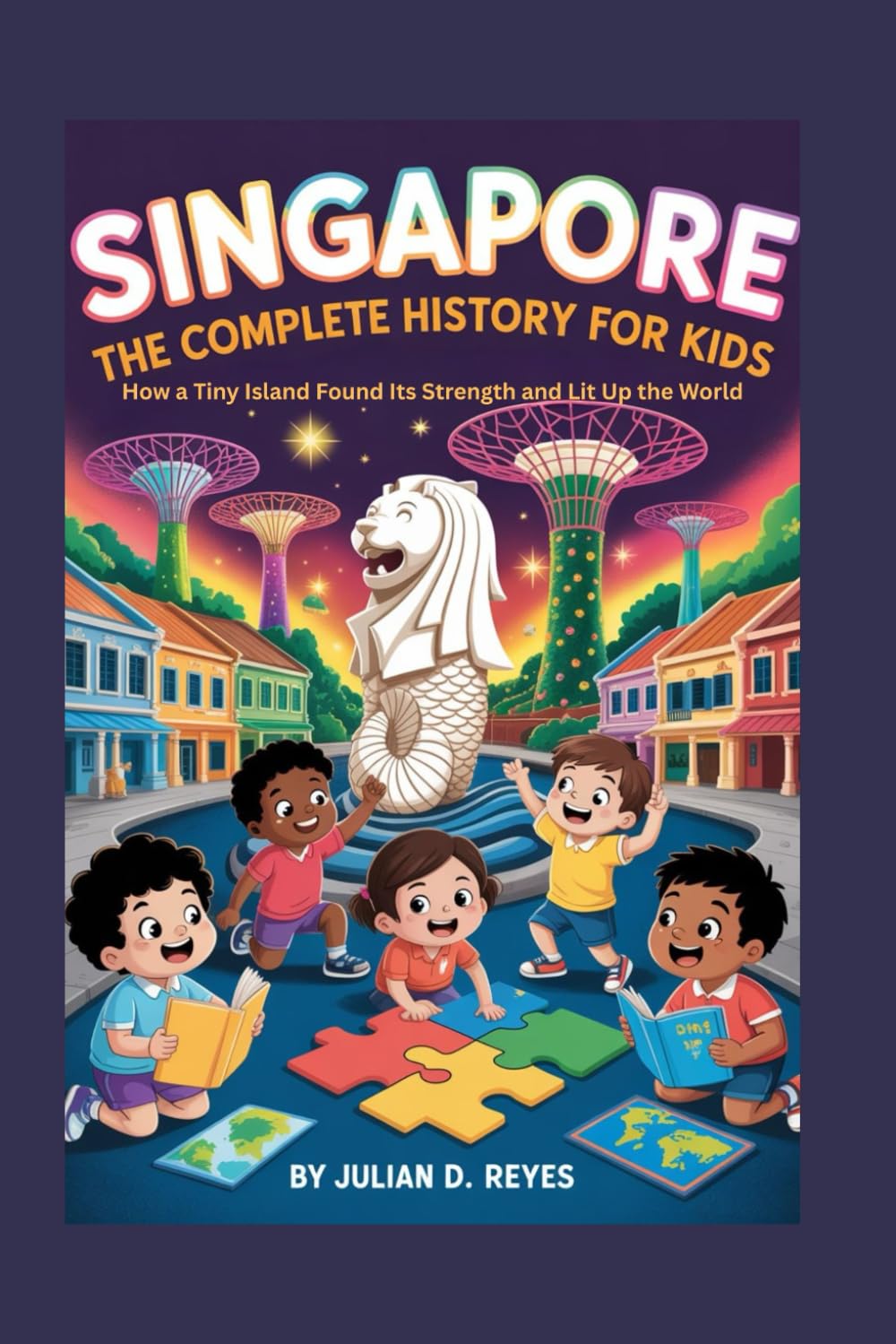 SINGAPORE: The Complete History for Kids: How a Tiny Island Found Its Strength and Lit Up the World: 31 (Collections of books on the histories of Asia Countries)