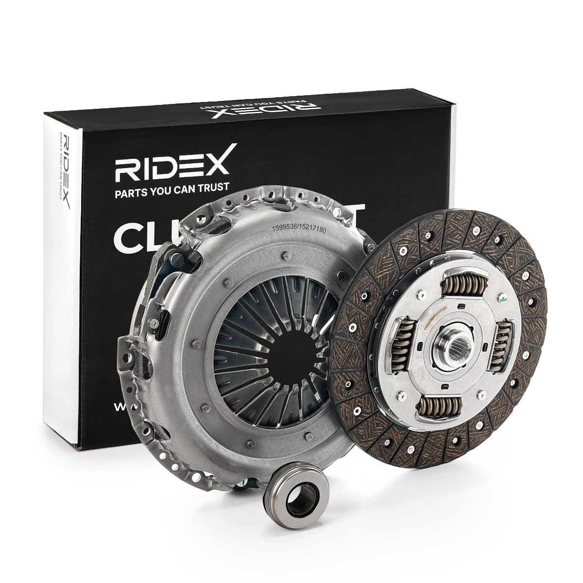RIDEX 479C0363 Kit de embrague con cojinete de desembrague se requiere herramiente especial para montaje Compatible con PEUGEOT BOXER Furgón