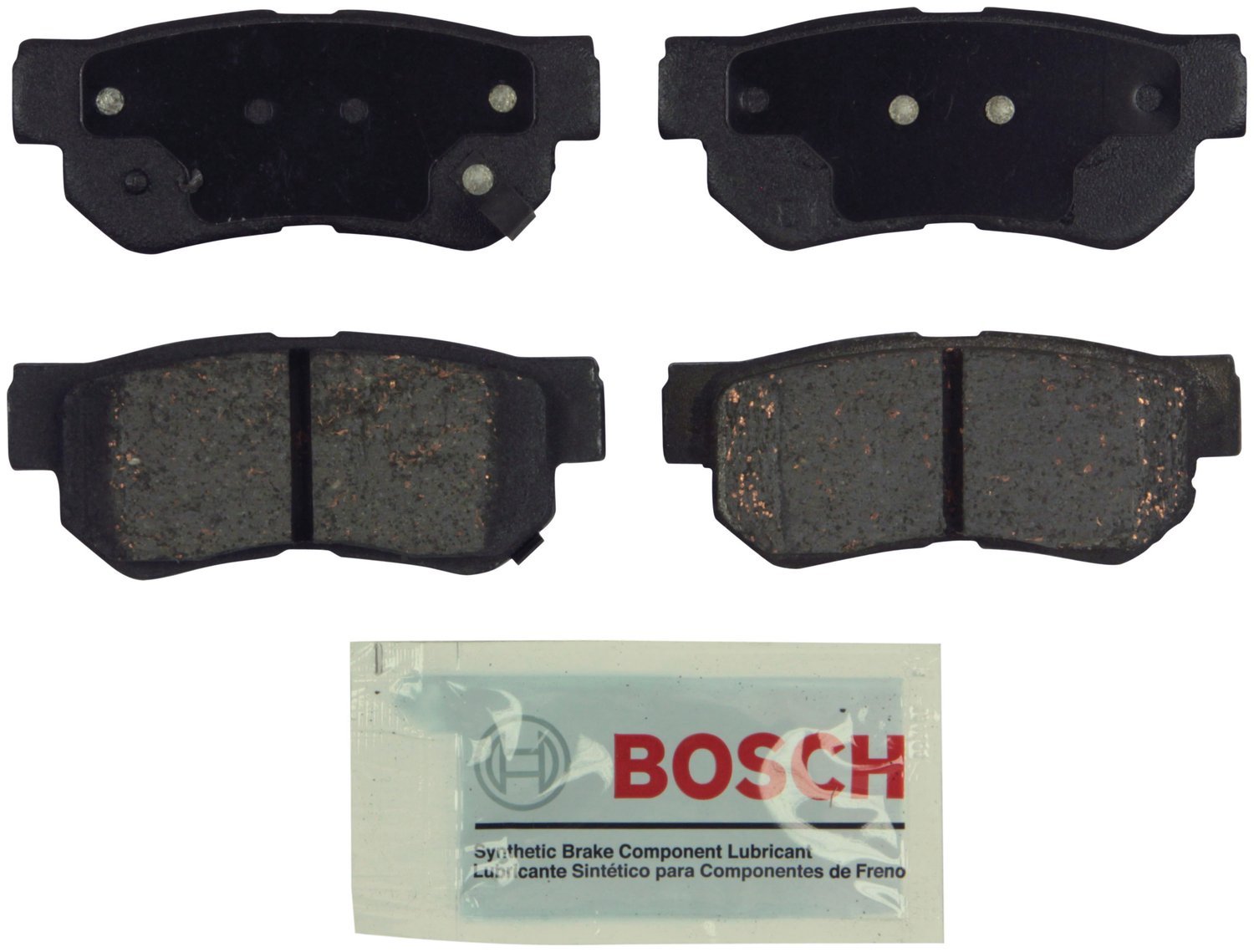 Bosch BE1324H Blue Disc Brake Pad Set with Hardware - FRONT — view 271