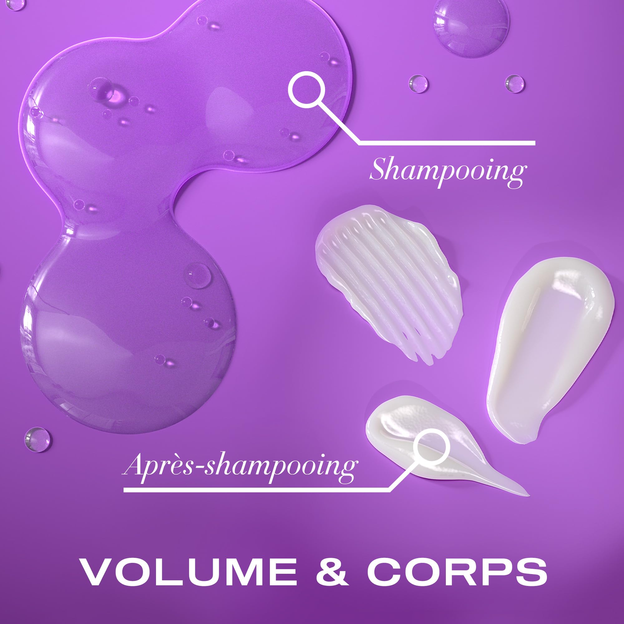 OGX – Shampooing + Après-Shampooing Biotin & Collagen Effet Volume (2 flacons de 385 ml) – Routine de soin cheveux à la biotine et au collagène – Soin capillaire pour 72h de volume