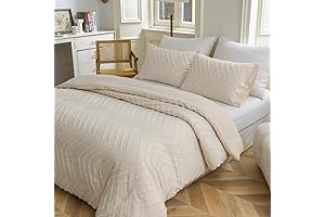 SLEEPBELLA Beige Twin Comfort Set for Girls Boys