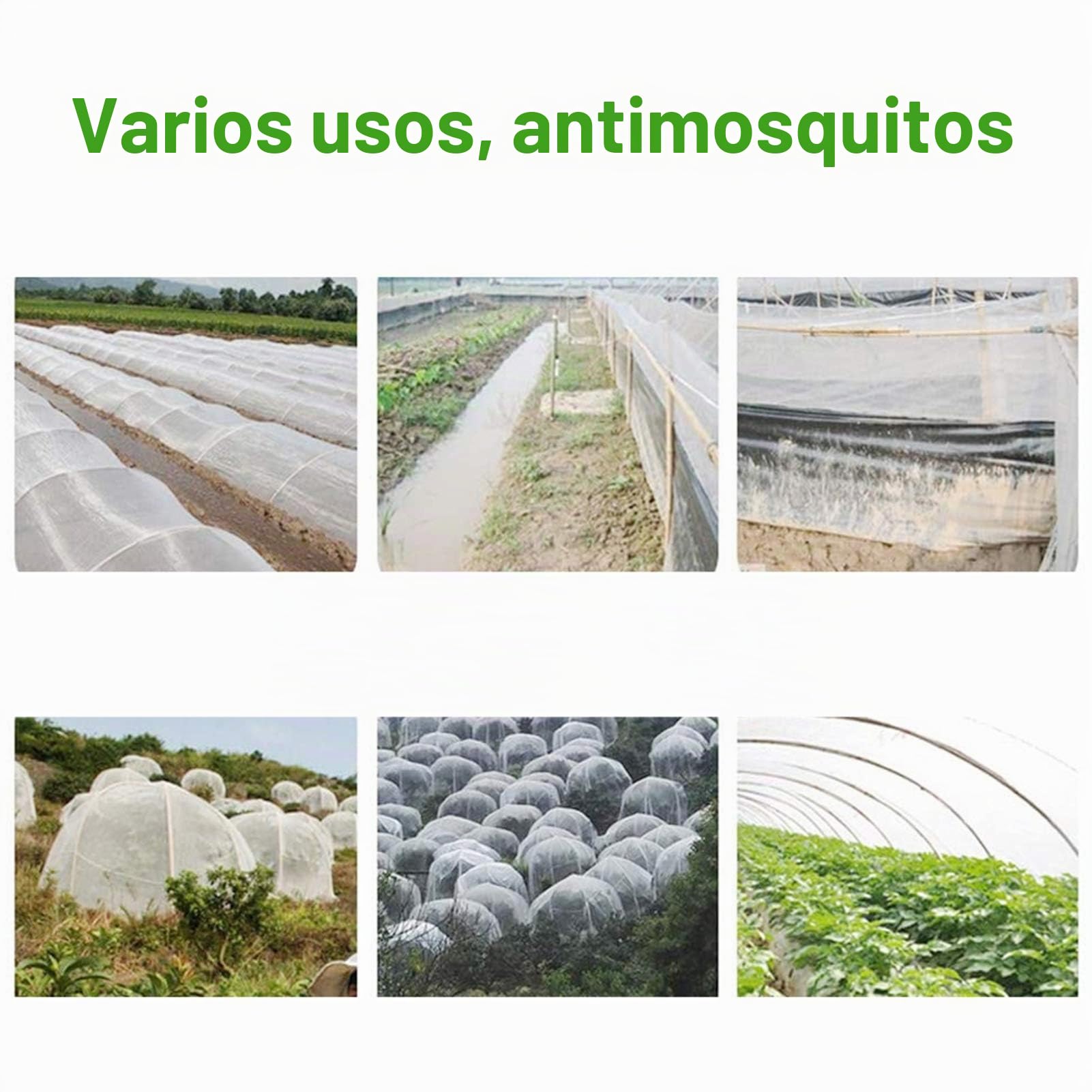 Red de protección de Insectos,Barrera para Proteger Plantas,malla antiinsectos,para proteger plantas flores frutas,Red de protección Flores Frutas y Verduras en el jardín (3 * 10)