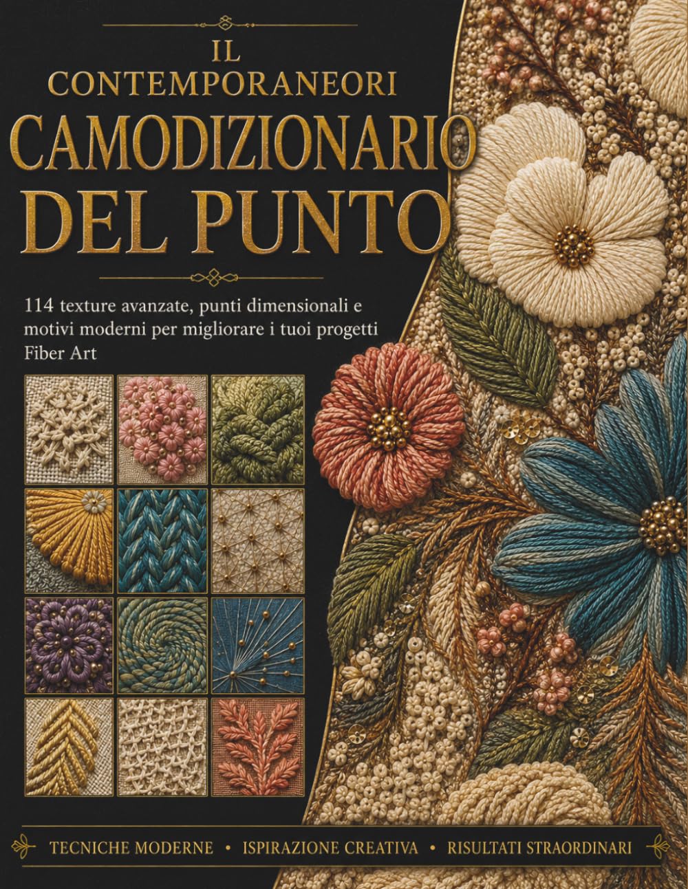 IL CONTEMPORANEORI CAMODIZIONARIO DEL PUNTO: 114 texture avanzate, punti dimensionali e motivi moderni per migliorare i tuoi progetti Fiber Art