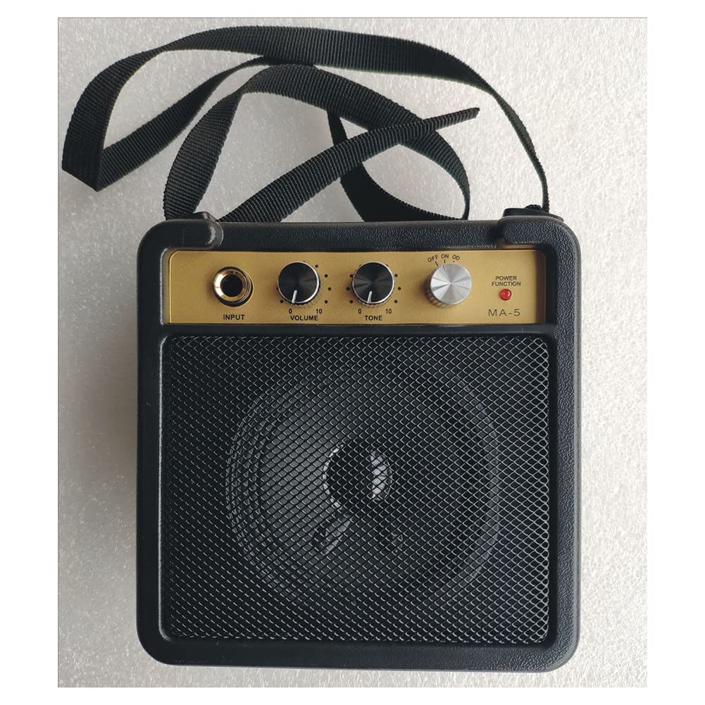 5W Haut-parleur pour Guitare Amplificateur de Guitare avec Clip Arrière Haut-parleur Accessoires pour Guitare Électrique Acoustique Son de Violon