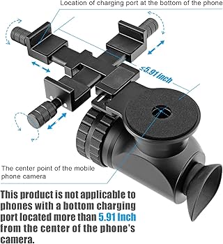 Amazon | Forevercam ライフル携帯電話アダプター サイドショット