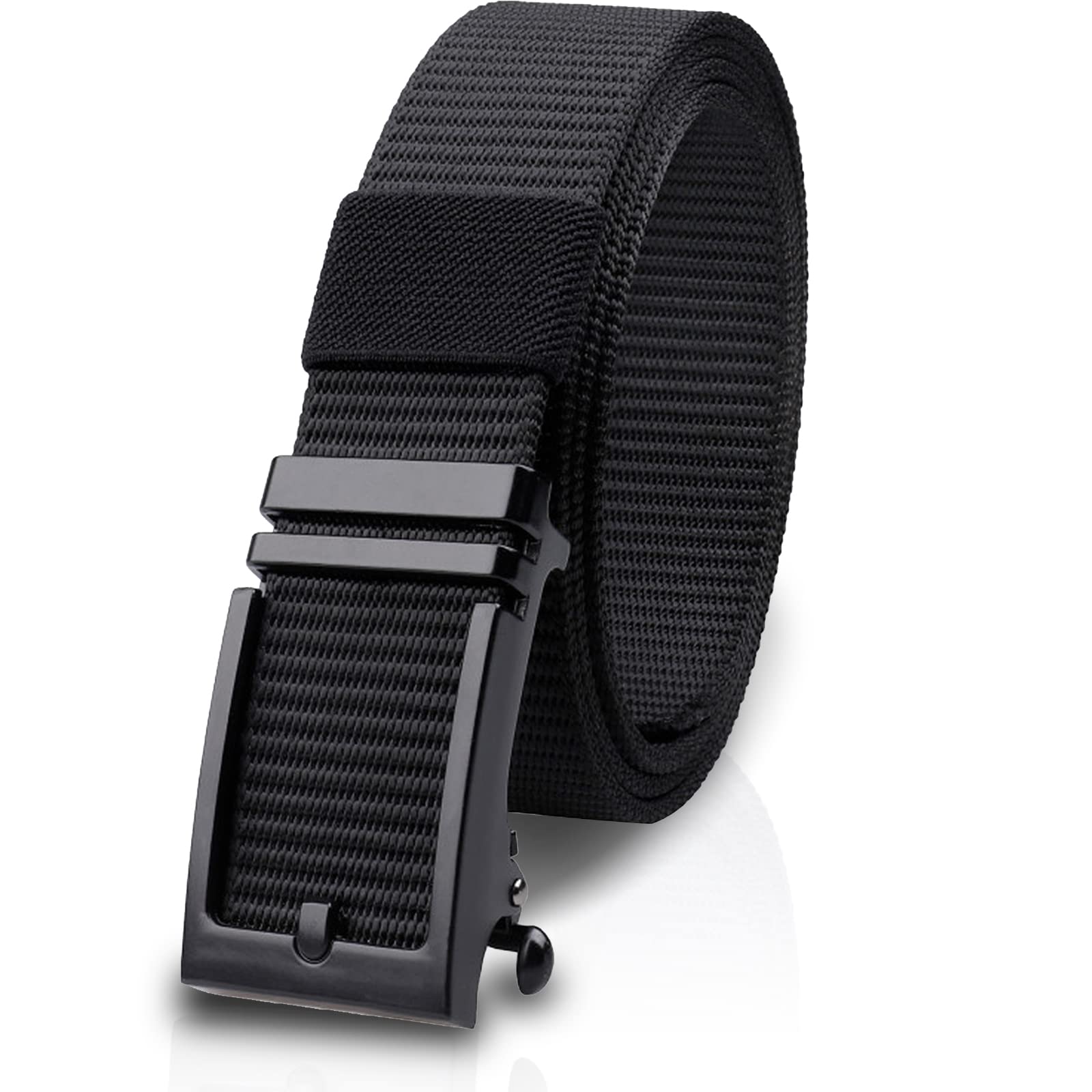 mippo MIPPO® Ratchet Golf Belt for Men, Nylon Web Tactical Belt with Automatic Slide Buckle-picture-22