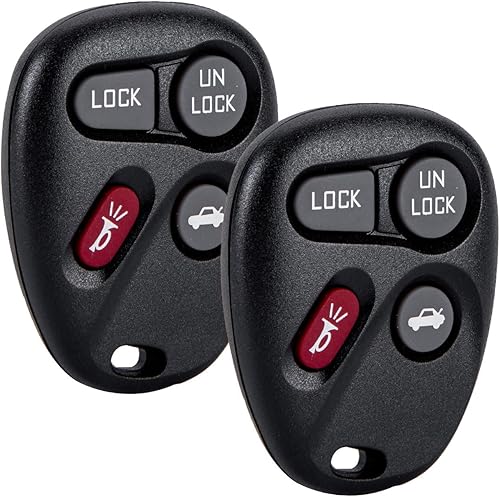 Reemplazo de llavero de automóvil con control remoto de entrada sin llave para Trailblazer GMC Envoy 2002-2007 2003 - 2008 Isuzu Ascender MYT3X6898B