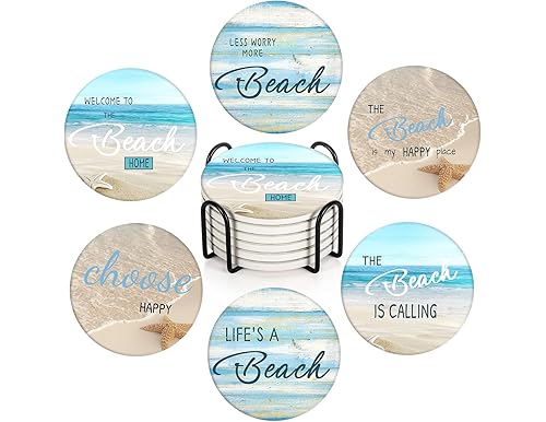 Best Beach Themed Coasters: Beautify Your Tables with Coastal Charm