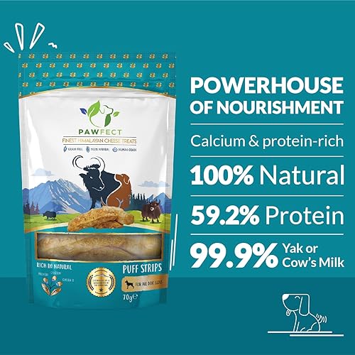 Miniatura 3 de Tiras de hojaldre de queso del Himalaya Pawfect