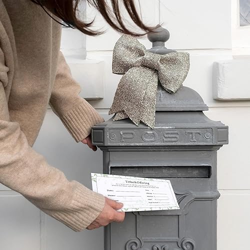 Miniatura 6 de Woanger 1500 sobres de donación y ofrendas de iglesia a granel, sobres en blanco para ocasiones religiosas, suministros de iglesia, oferta de cheques