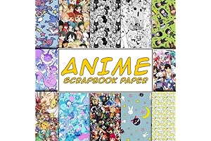 Anime Paper: Unleash Your Inner Otaku with Premium Scrapbooking Paper