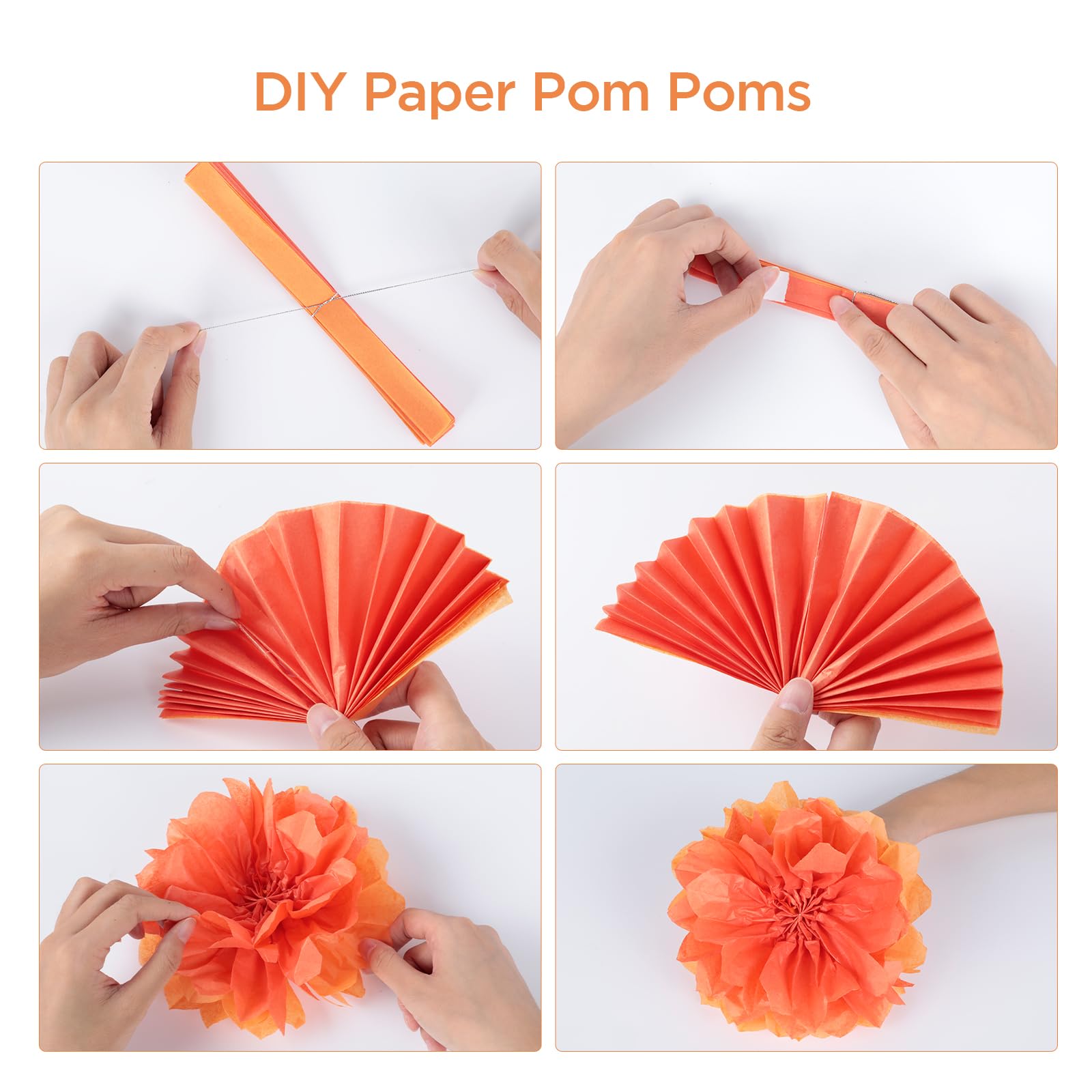 360 Feuilles Papier De Soie Coloré, 36 Couleurs D'emballage Cadeau En