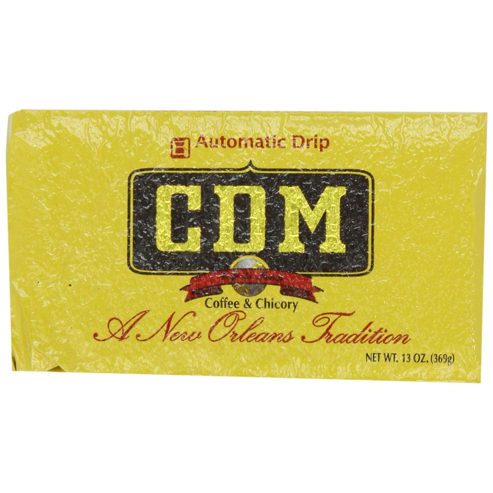 Amazon.com : CDM Ground Coffee & Chicory Automatic Drip, 13oz Bag
