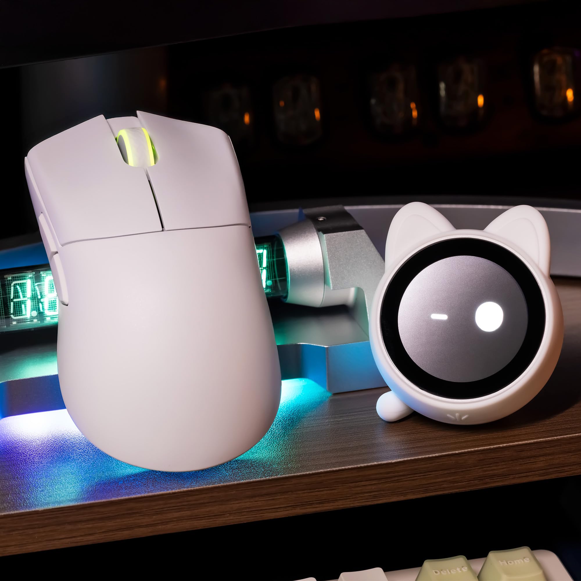SMACKAPE WLMOUSE Huan Mouse para jogos de liga de magnésio