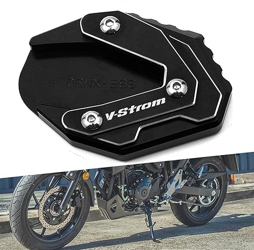Miniatura 2 de EDKAY for Suzuki V-Strom 250 DL250 VSTROM DL 250 GW250 2017-2020 Motorbike Kickstand Sidestand Side Stand Enlarge Extension Pads Side Frame feet
