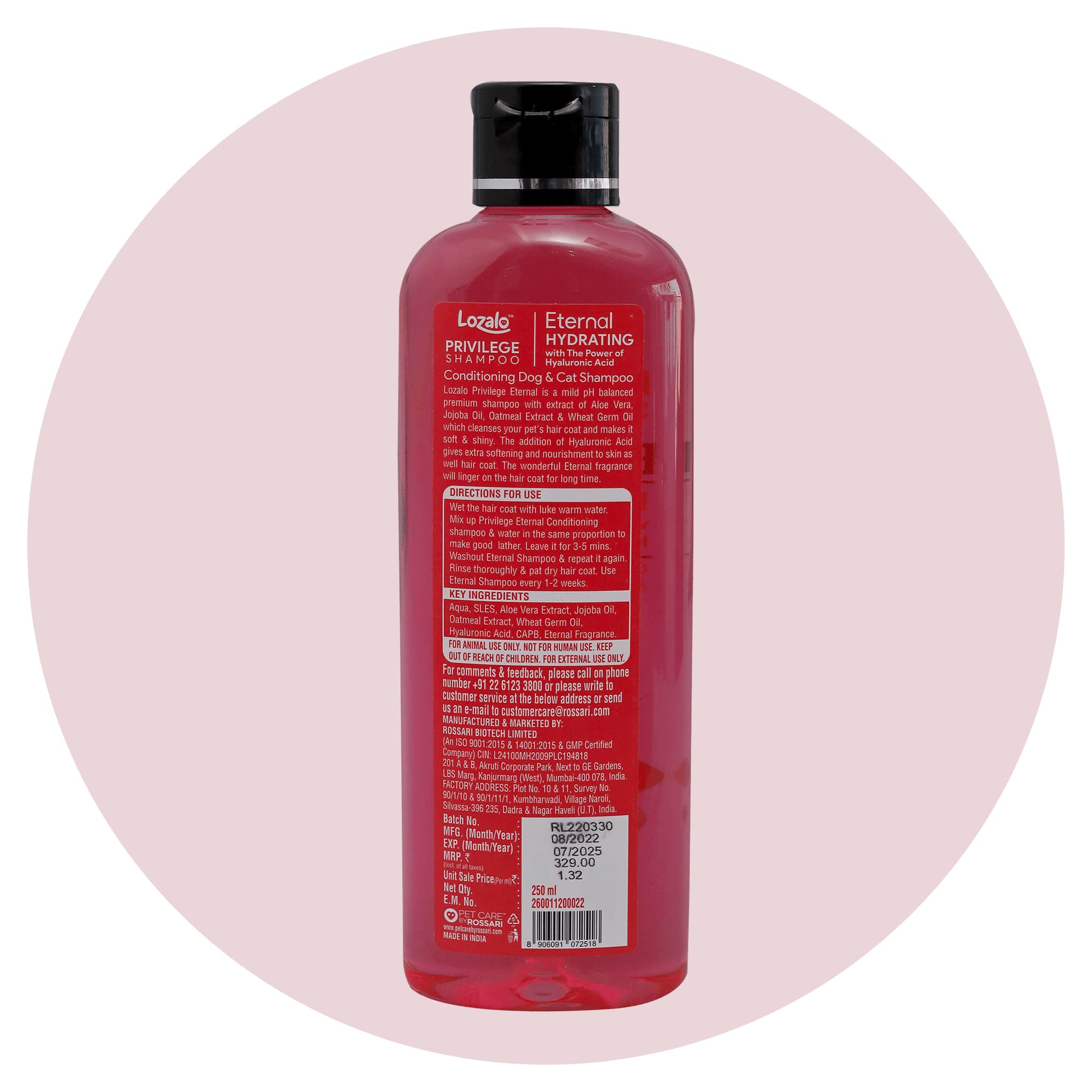 See full amazon price history chart for Privilege Shampoo Eternal Conditioning for Dogs & Cat -250 Ml by Lozalo Privilege Shampoo Eternal Conditioning for Dogs & Cat -250 Ml by Lozalo (B0BTP323NZ) Amazon Price History, Amazon Price Tracker