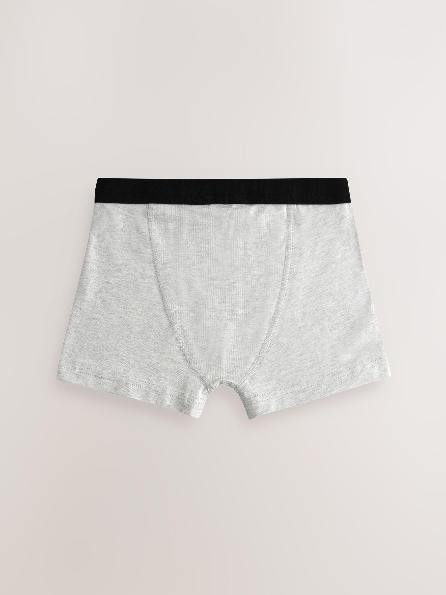 NEXT Garçon Boxer Doux à Taille Contrastante, Lot de 5