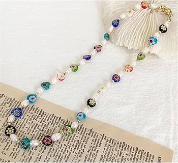 オリジナルビーズネックレス　ハンドメイド　カスタム可能 楽天市場】Colorful☆ブルーローズのネックレスセット ピアス